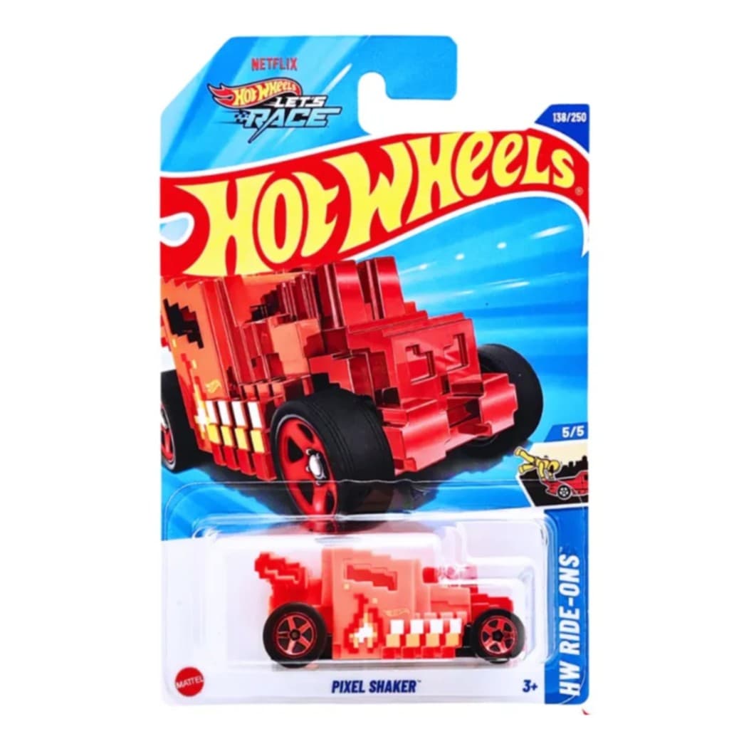 Hot Wheels Pixel Shaker Laranja HYY77 Mattel