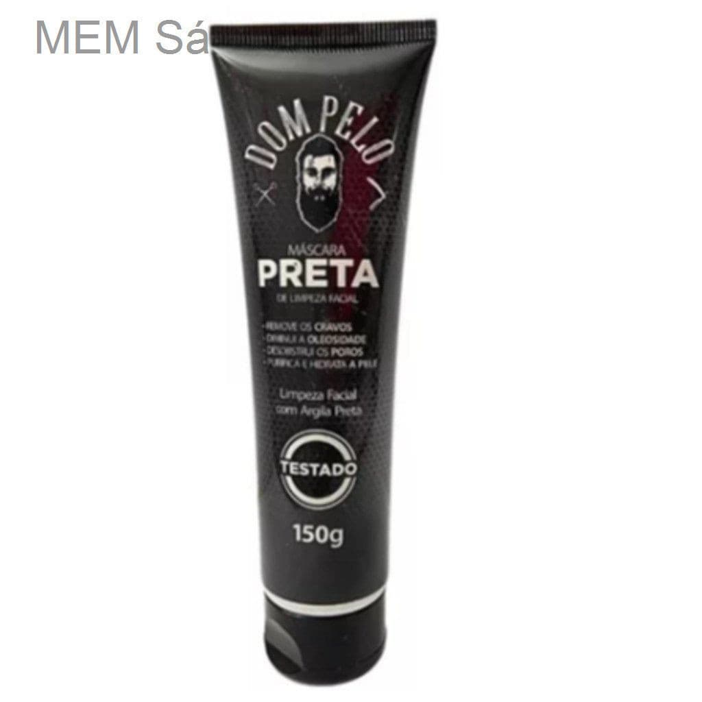 Mascara preta de limpeza facial DOM PELO9CIC