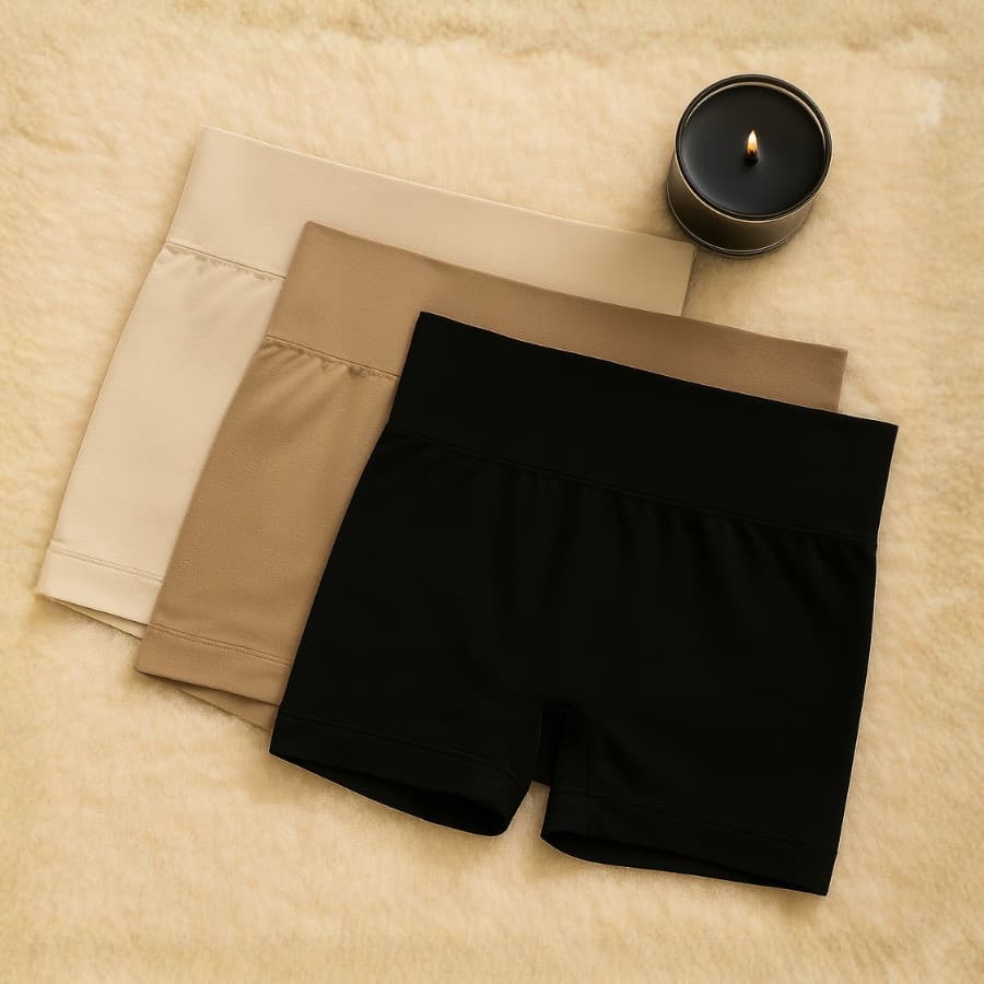 Kit Calcinha Boxer Feminina Sem Costura Microfibra Conforto Diário Shortinho Invisível Segunda Pele
