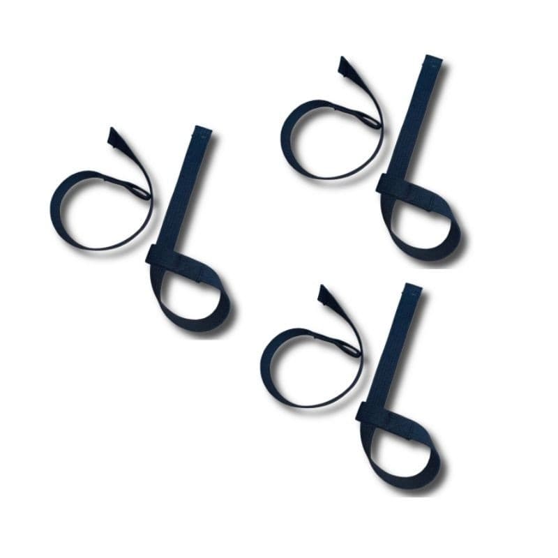 Pares De Strap 100% Algodão Profissional kit com 3 Crossfit Musculação