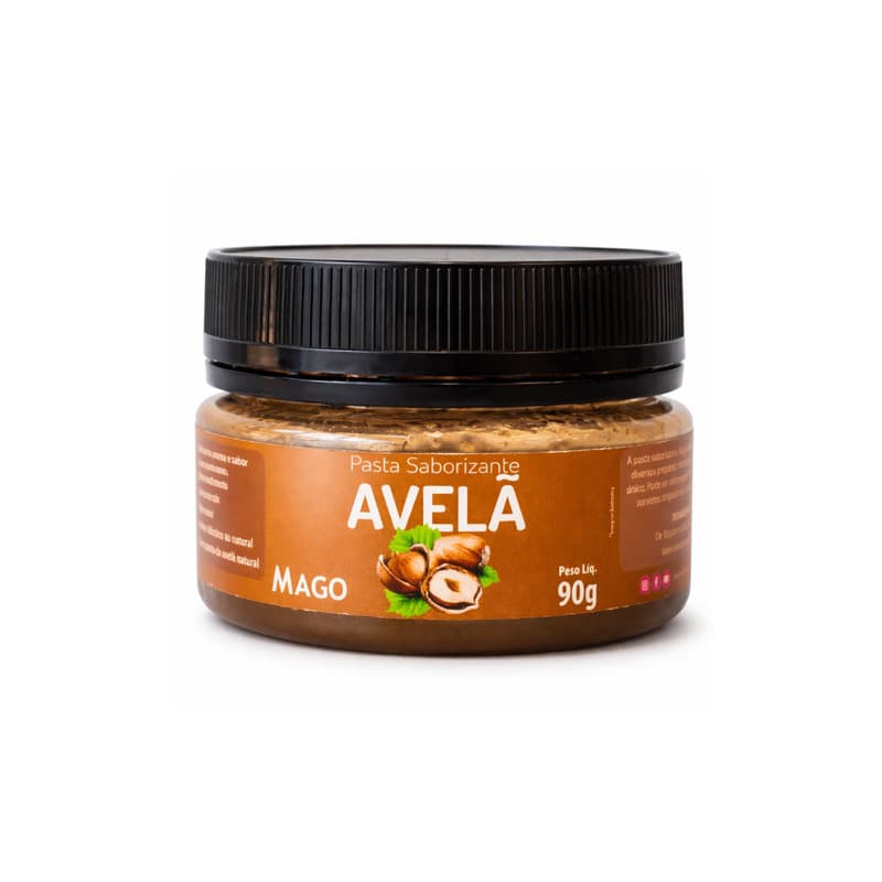 Pasta Saborizante Avelã Concentrada - Mago 90g