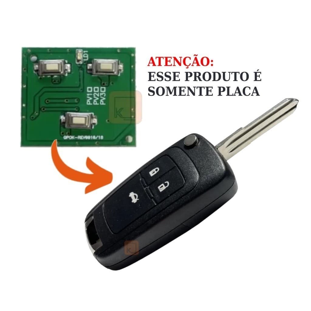 Placa Para Canivete Gm Alarme Positron Corsa Flex