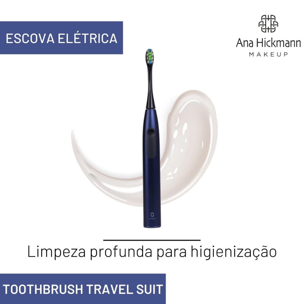 Kit de viagem Azul Meia Noite Oclean F1 Travel Midnight Blue Ana Hickmann