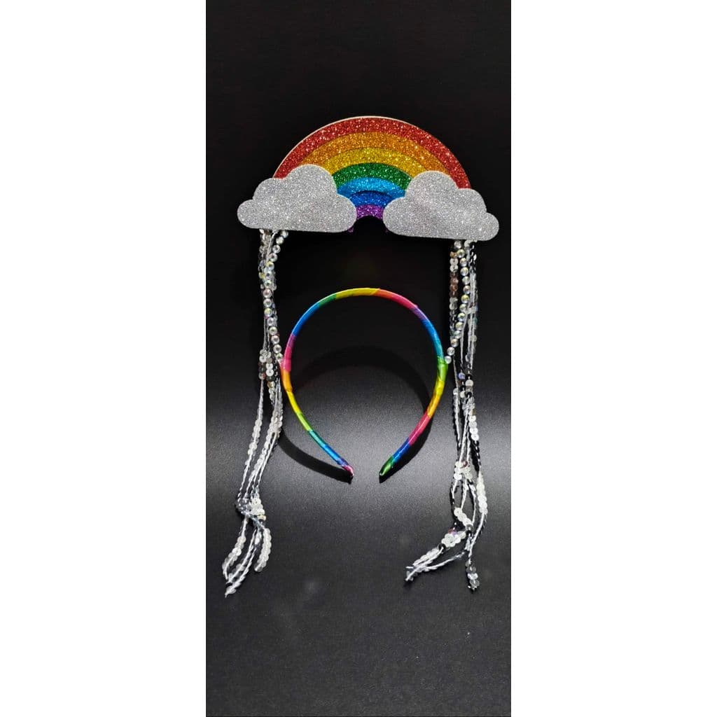 Tiara Nuvem de Arco Íris Carnaval