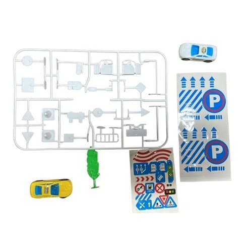Brinquedo Pista Estacionamento Carrinhos Competicao Emocionante Design Interativo Diversao Infantil