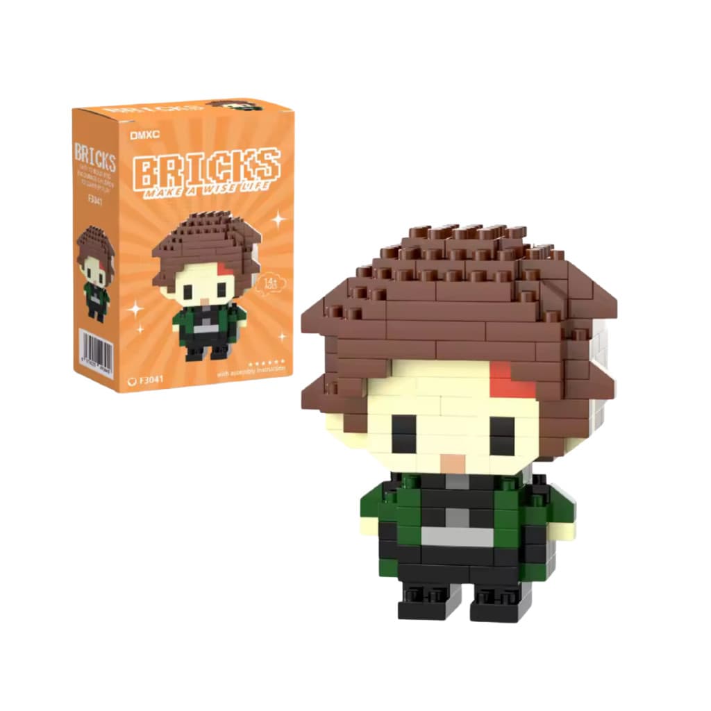 Mini Bloco de montar Demon Slayer Tanjiro 212 Peças - Bricks