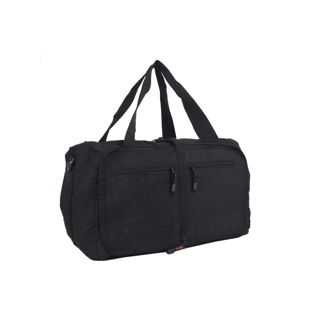 Bolsa de viagem dobrável, bolsa de bagagem de mão, lona à prova d'água, academia, viagem de negócios, leve, moderna, bol
