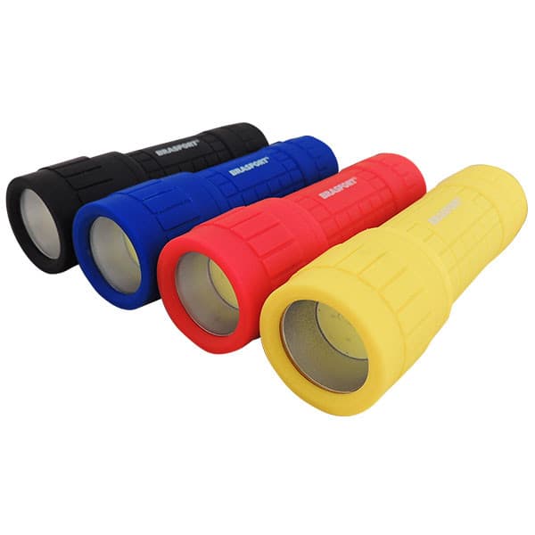 Lanterna LED Brasfort Color Mini Resistente Praticidade Uso Geral Ótima Iluminação Compacta SB