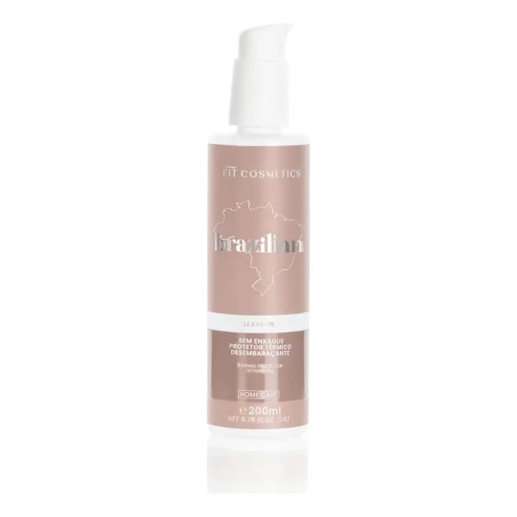 Leave In Creme Pentear Desembaraça Brazilian Fit Cosméticos