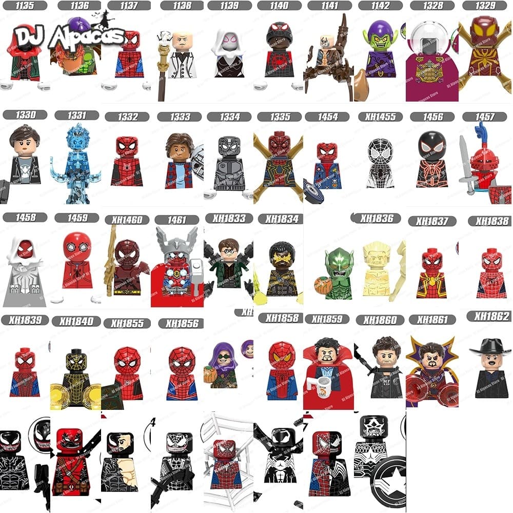 Blocos De Construção Figuras Brinquedo Colecionável XH1135 XH1138 XH1139 XH1140