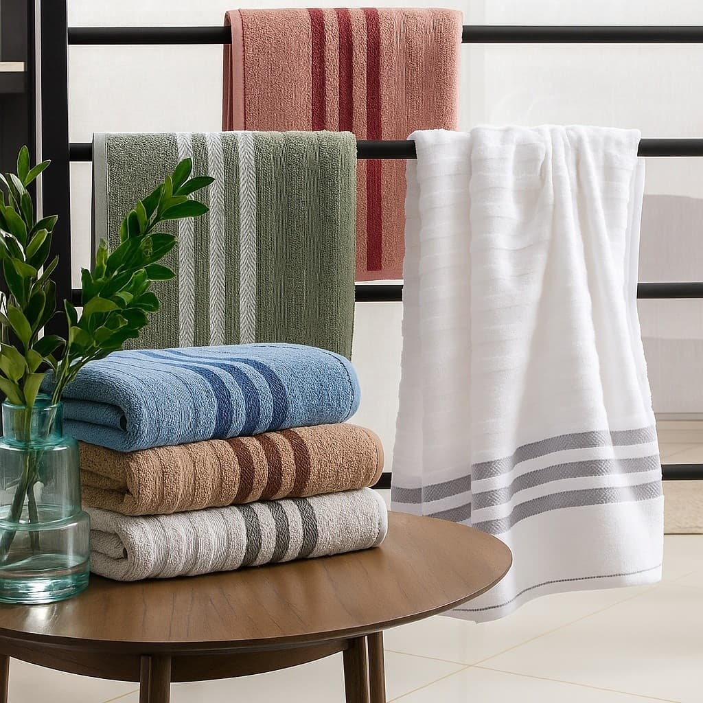 Toalha Banhão Jacquard Asti Gigante 80cm X 1,50m Algodão Alta Absorção