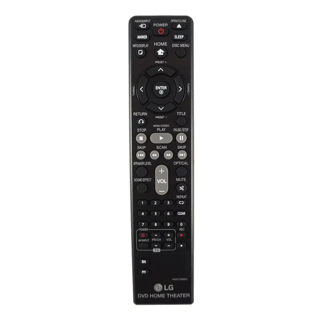 Controle Remoto LG Home Theater Akb37026853 C/ N.f