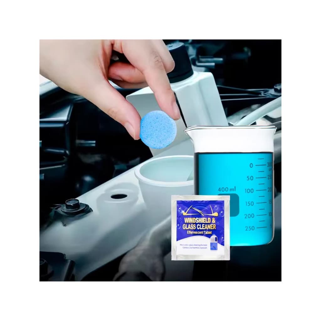 Pastilha limpa vidro para-brisa kit 5 automotivo Multiuso