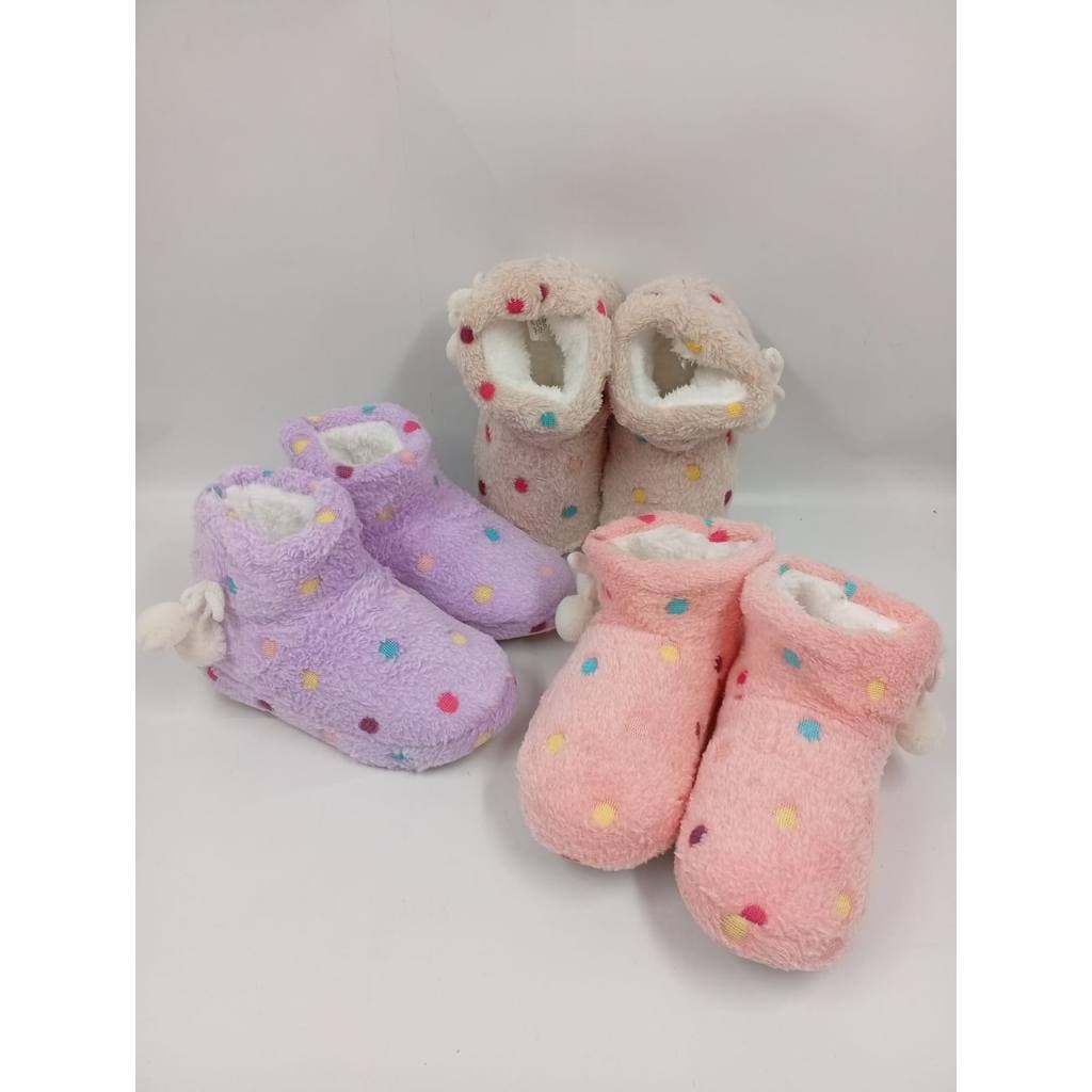 Pantufa bota Infantil  Antiderrapante Conforto Frio