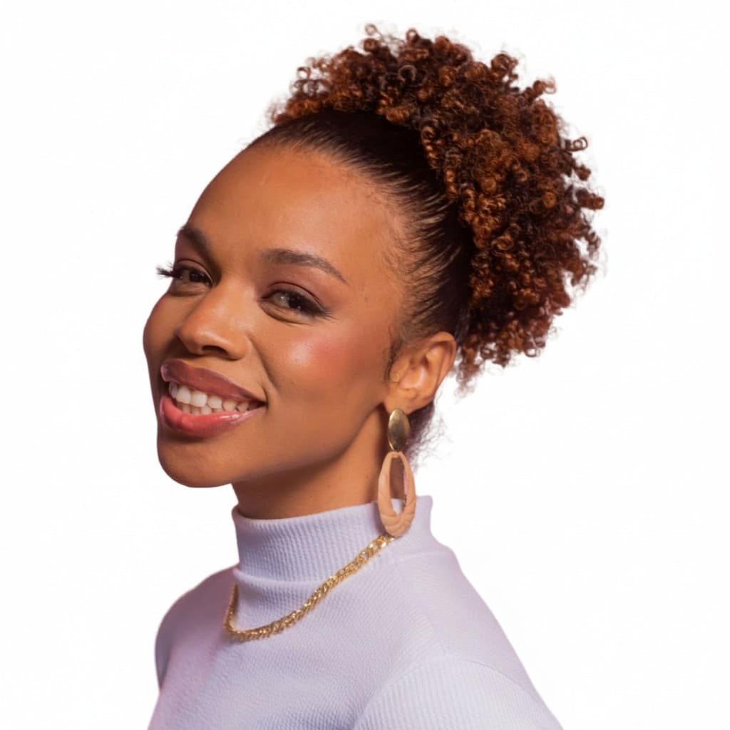 Coque Afro Puff Orgânico