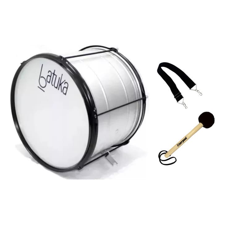 Surdo Batuka Luen 30x14  Alumisteel 60029 Talabarte E Baqueta