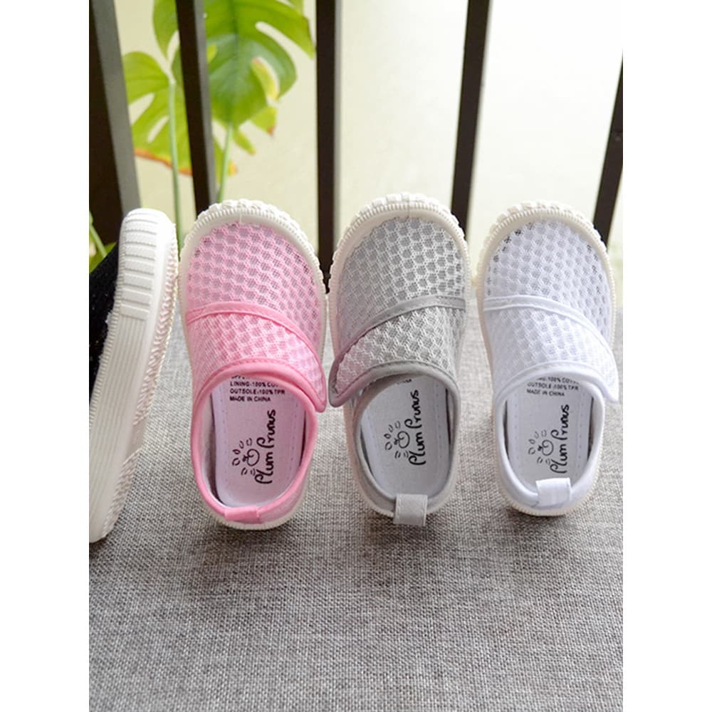 Primavera verão estilo bebê malha sapatos meninos sandálias crianças branco sapatos casuais malha respirável jardim de i