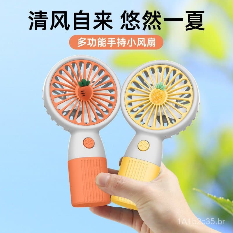 Ventilador portátil USB, mini ventilador elétrico portátil para uso externo, ventilador de mesa para escritório, ventila