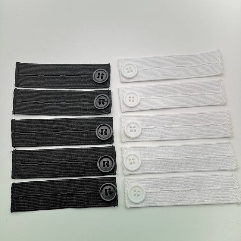 Botões Jeans sem perfuração, mudança de cintura, botões de expansão de cintura, extensão, calças compridas, expansão de