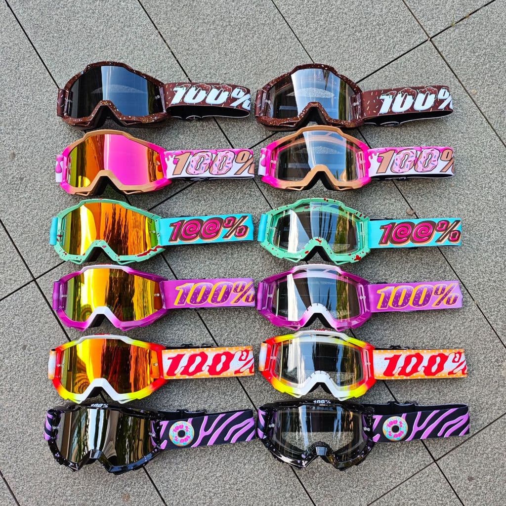 MX ATV Motocross Goggles Lente HD-Proteção UV À Prova De Vento E Poeira Para Passeios Off-Road , Esqui , Pesca , Ciclism