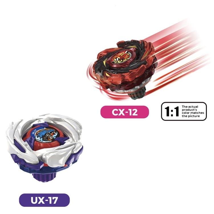 CX-12/UX-17 Flame Spinning Tops Brinquedos Giroscópio Presente Para Crianças