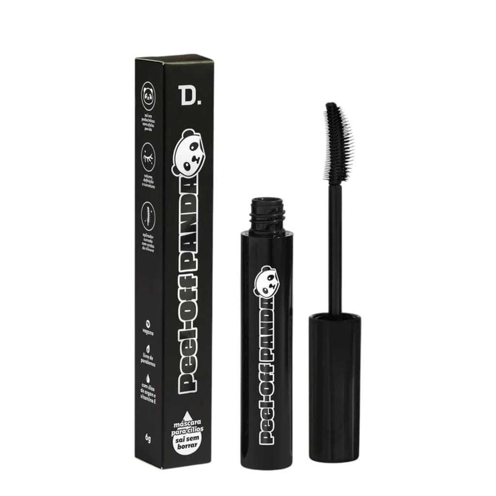 Mascara Para Cilios Peel Off Preto - Dailus