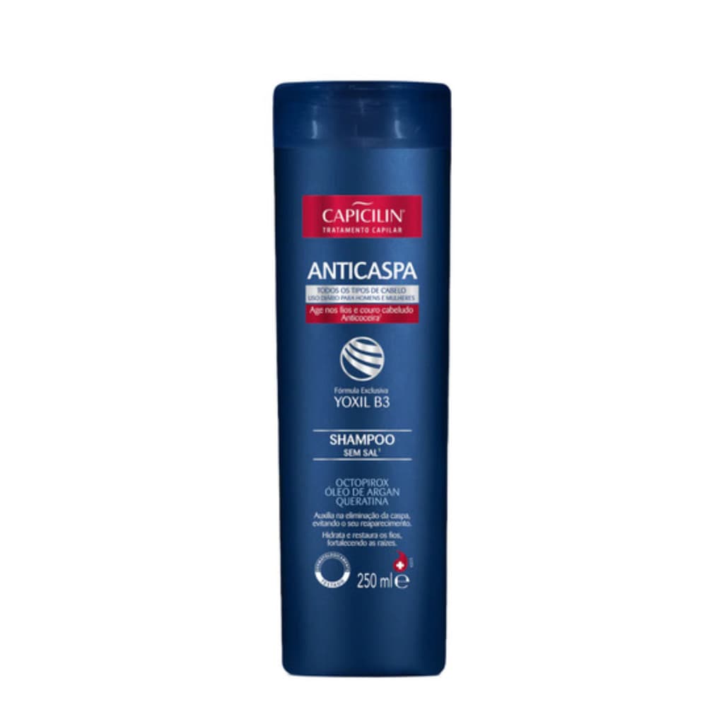 Shampoo Anticaspa 250ml Capicilin