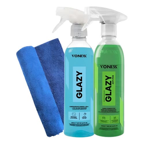 Limpeza Vonixx Automotiva Glazy Anti Fog Pano Microfibra Cs