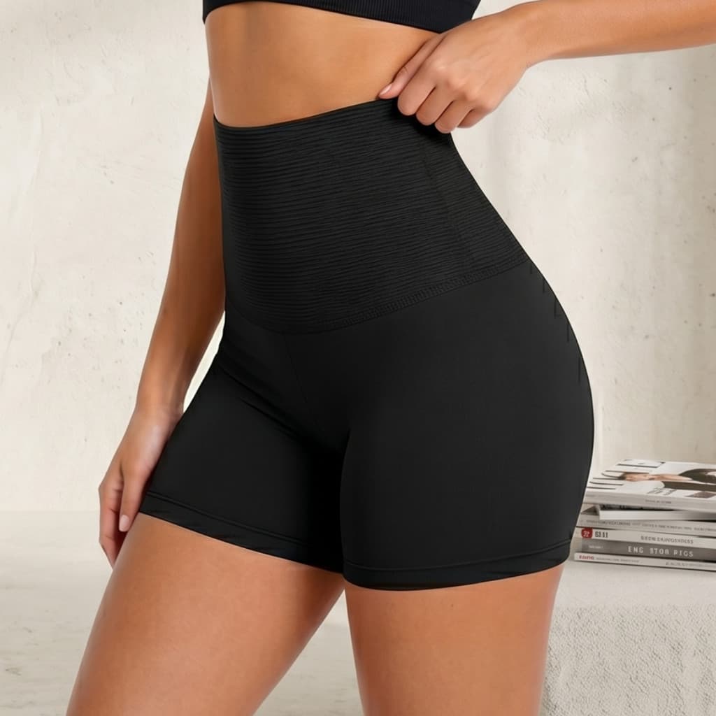 Bermuda Modeladora Anágua Cinta Short Alta Compressão Reduz Medidas Não Marca Cintura Pós Parto