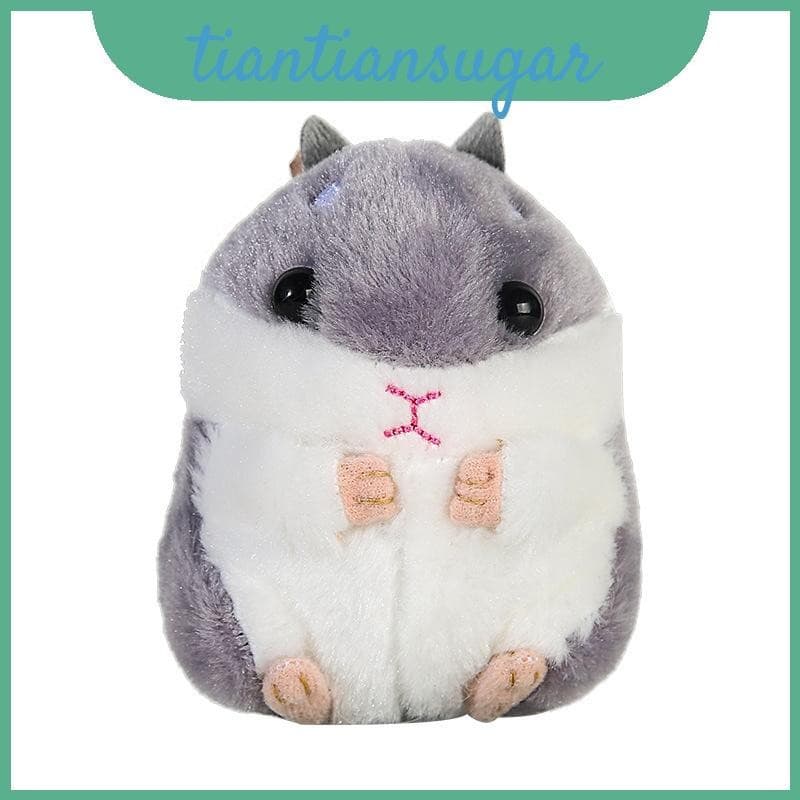 Adorável Hamster Pelúcia Chaveiro Bonito Dos Desenhos Animados Boneca Brinquedo Macio Presente Para Dar