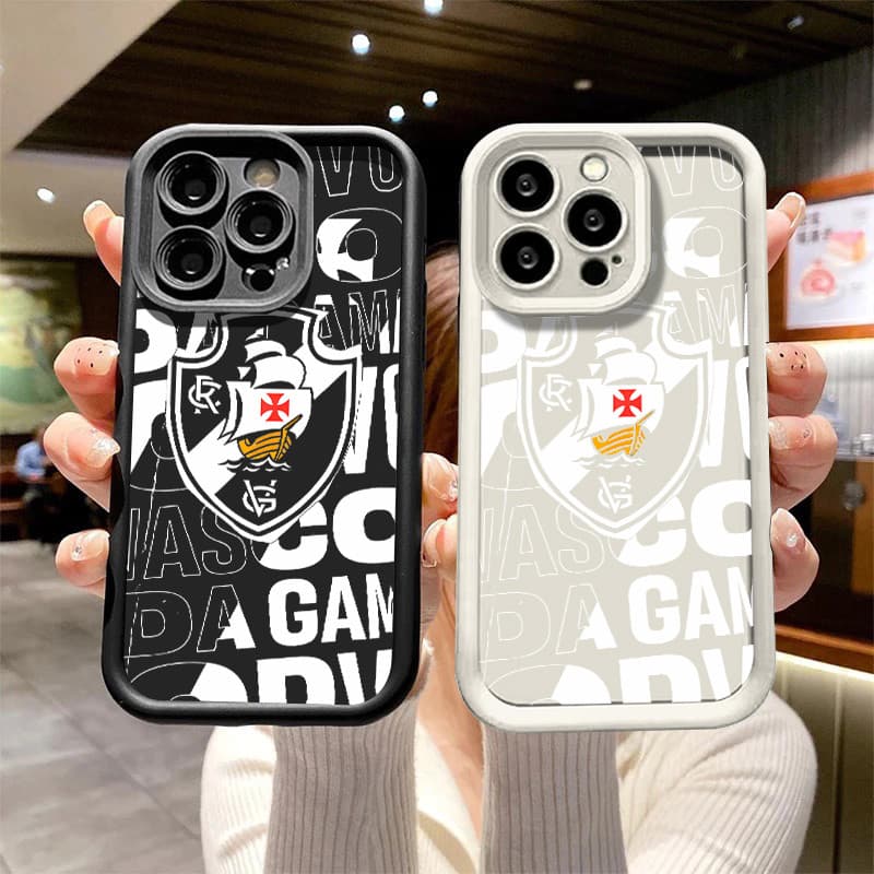 Capinha torcedores do Vasco da Gama para iPhone 11 normal 13 x xr xs max 12 14 15 16 pro max 16 7 Plus capa