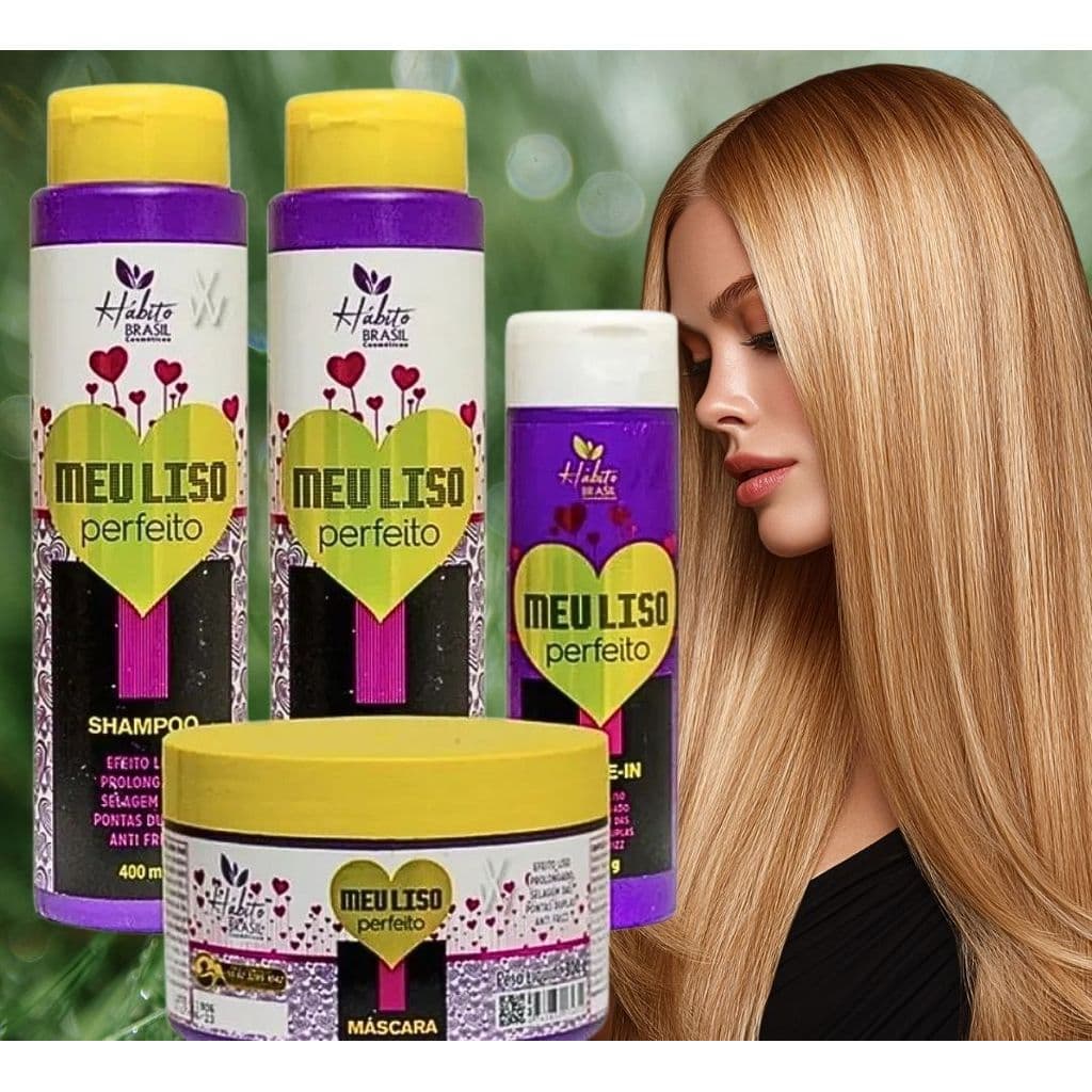 Meu Liso Perfeito Efeito Prolongado Kit Charmelle