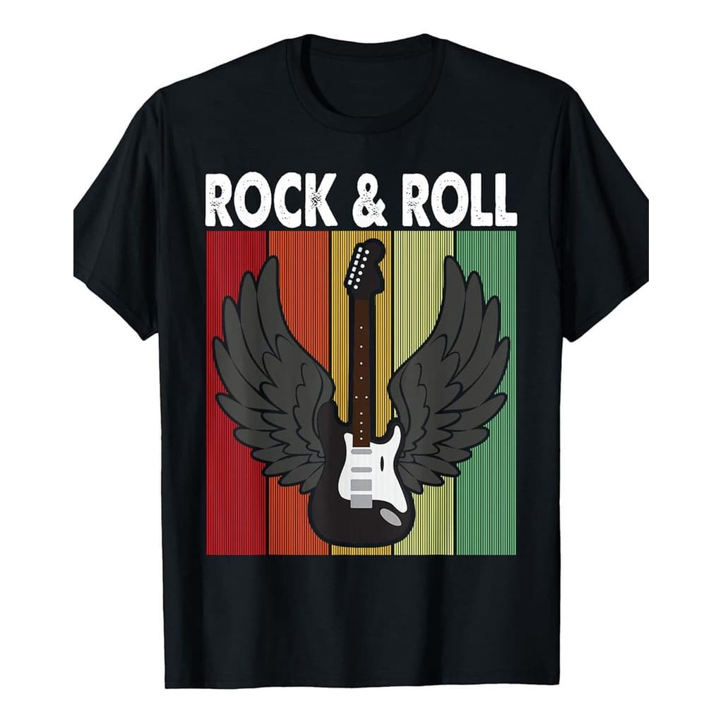 Camiseta Masculina Vintage Rock N Roll Anos 80 100% Algodao