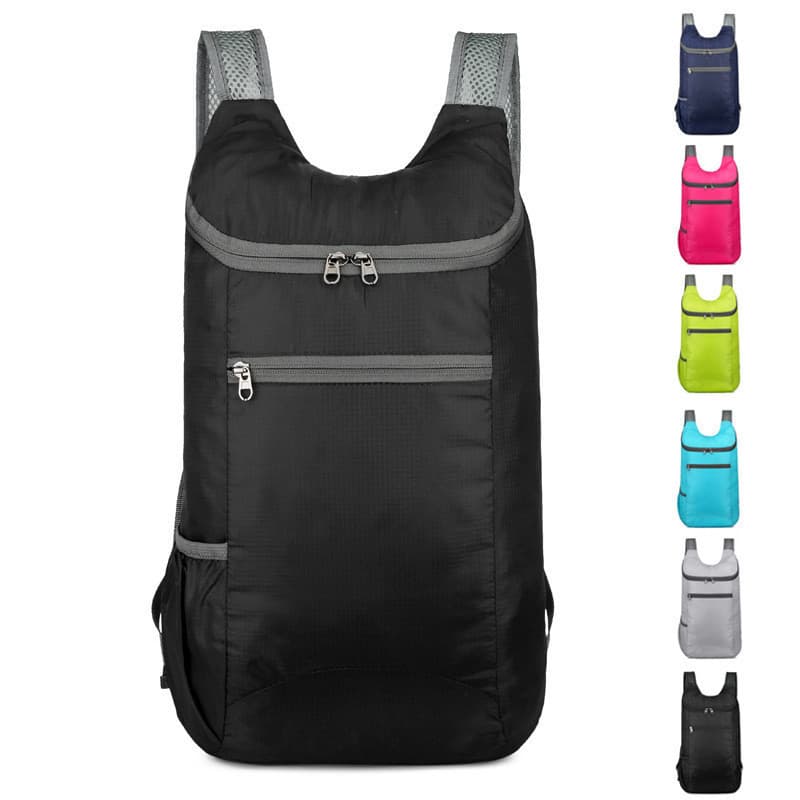Mochila de Ciclismo Impermeável, Bolsa Portátil Dobrável, Grande Capacidade para Estudantes, Atividades ao Ar Livre e Vi