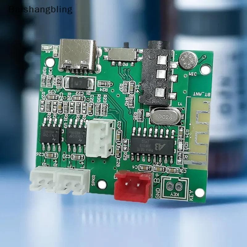 Bsbl Alto-Falante Multifuncional DIY 5.2 Módulo BT 5V 5W + 5WTWS Placa Amplificadora De Potência 3.5AUX Sem Fio PCBA BL