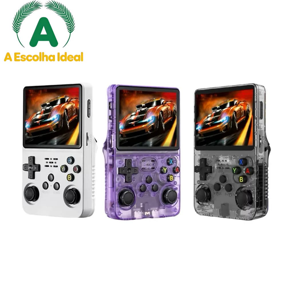 Genuíno R36S Arcade portátil 12cm tela HD portátil Retro nostálgico console de jogos Joystick console de jogos presente
