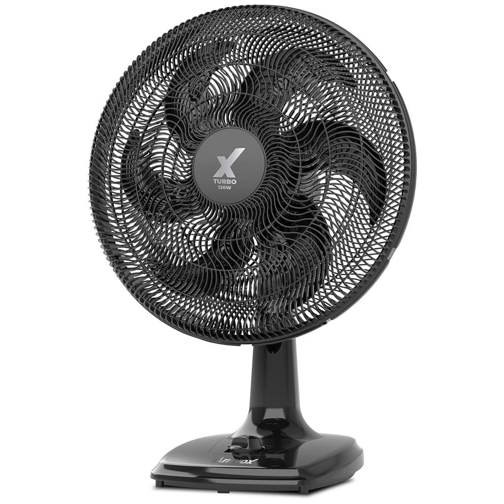 Ventilador Potente e Silencioso Amvox AMV 4126 Turbo 6 Pás 220v