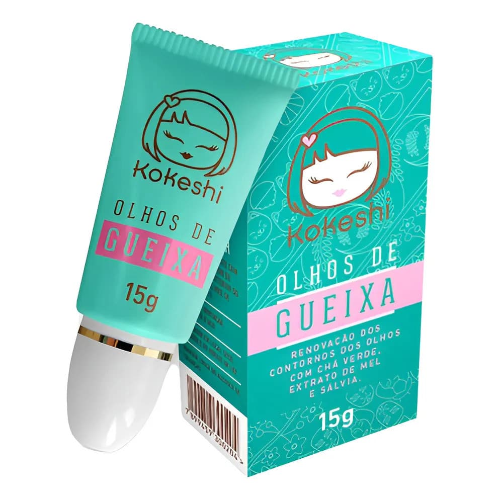 Olhos Gueixa Hidratante Facial Renovação Kokeshi Cosmeticos