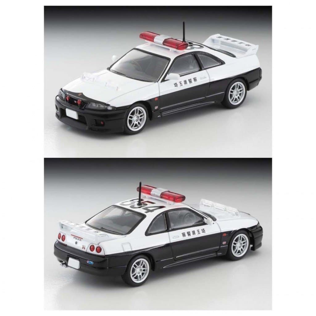 Tomica Limited Vintage Tomytec 4543736331087 LV-N322a 1/64 Nissan Skyline GT-R Carro De Patrulha Saitama Polícia Metropo