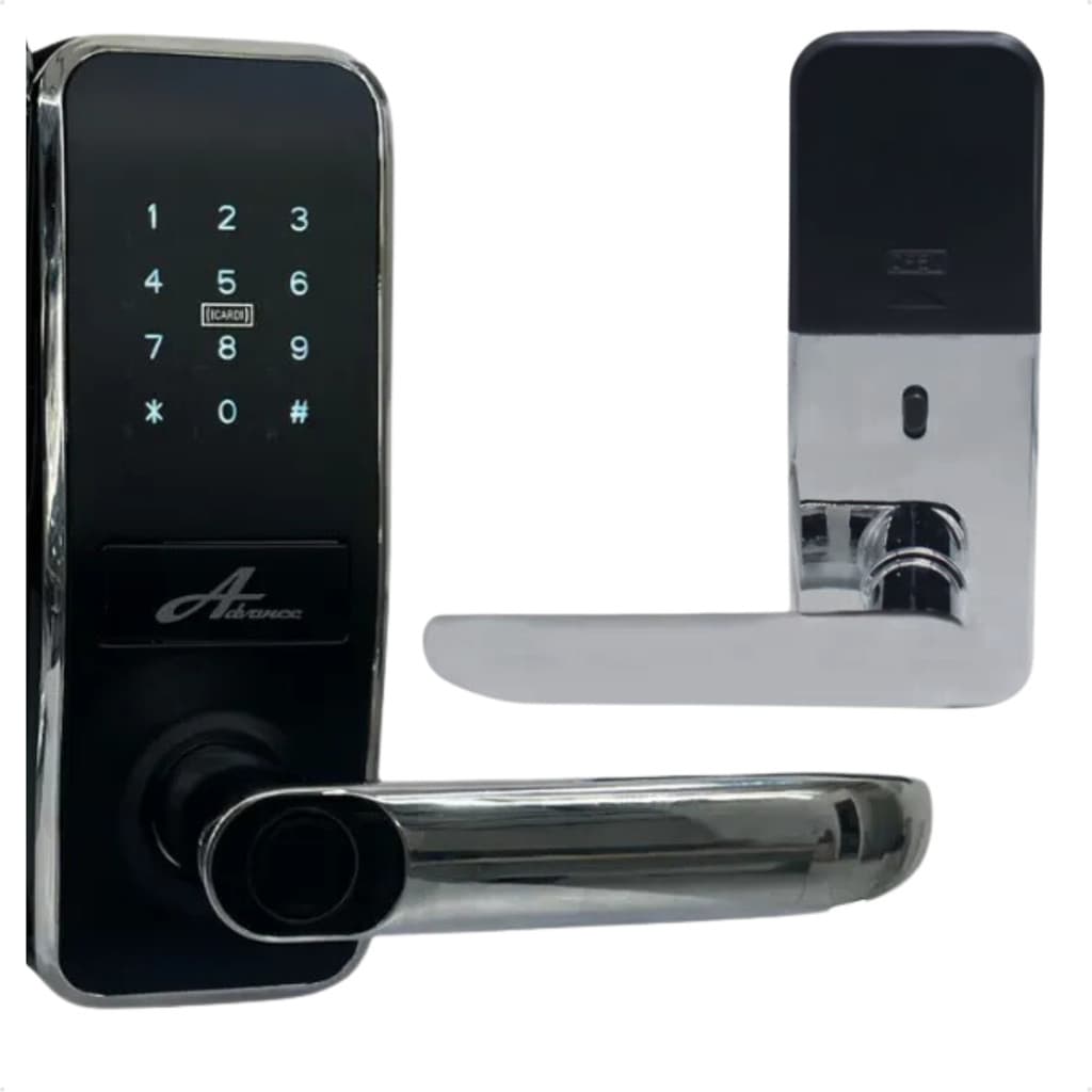 Fechadura Milre 8500a Preta  Com Hub Wifi Ttlock Otimo Pra Airbnb