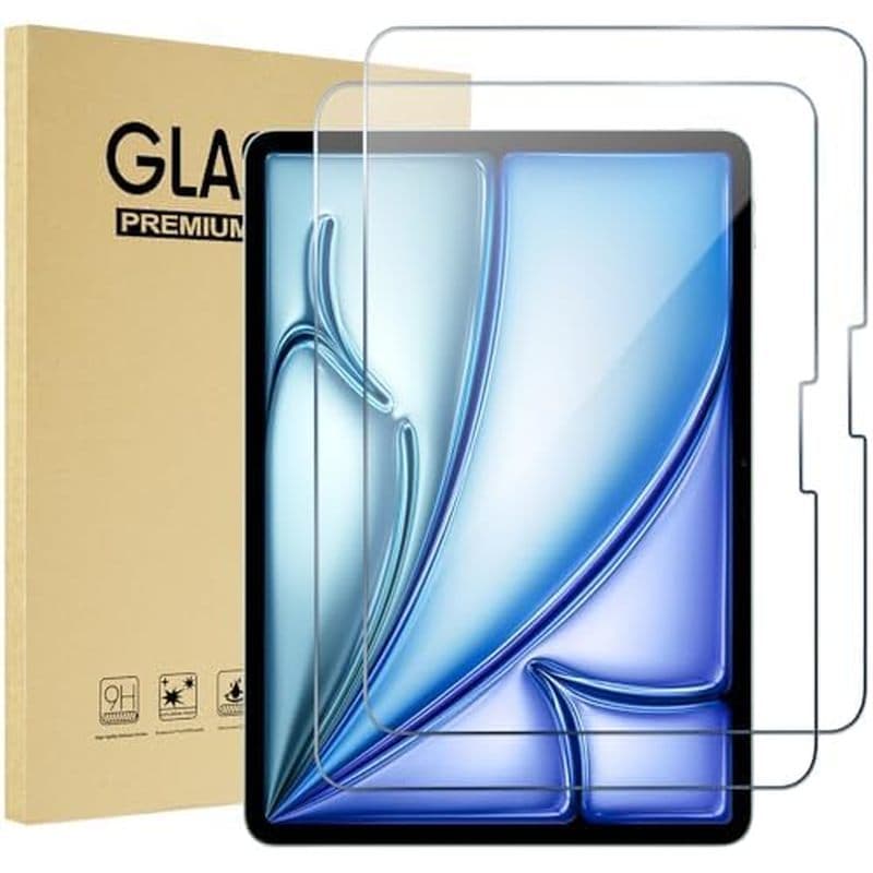 ProCase 2 Pcs Protetor De Tela Para iPad A16 2025 11a Geração 11 Polegada/10th 2022 10.9 , Filme De Vidro Temperado-Tran