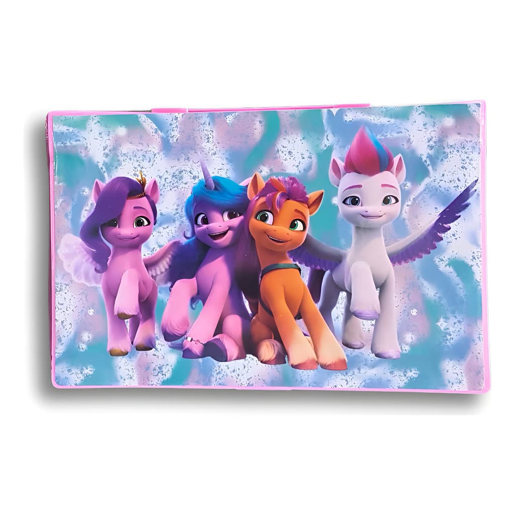 Estojo Criativo Infantil Poney – Kit Completo de Artes 86 Peças