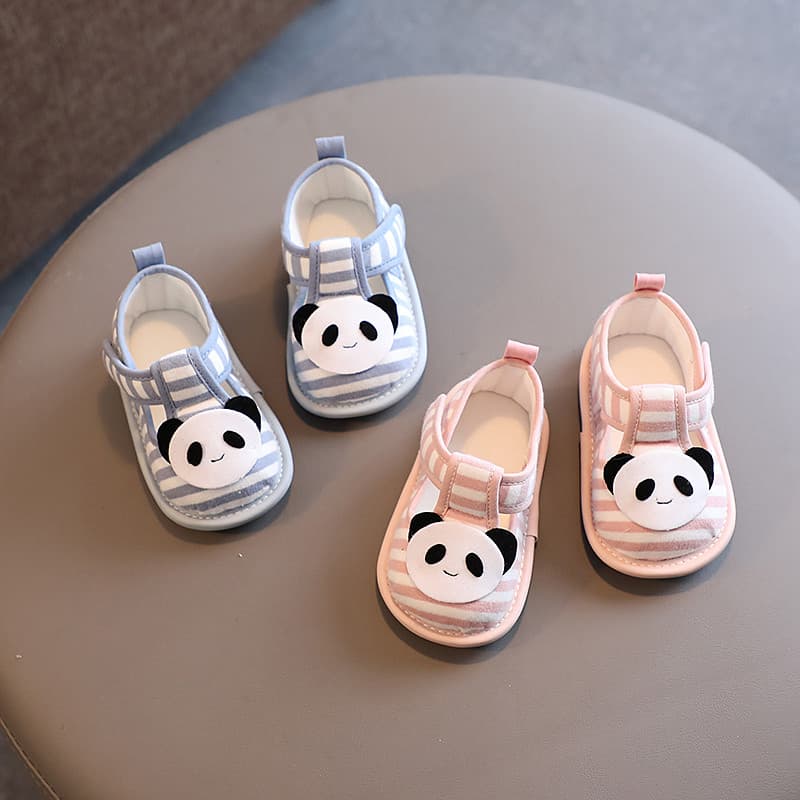 Bebê bebê criança sapatos de pano feitos à mão sola macia primavera outono antiderrapante respirável sapatos de pano do