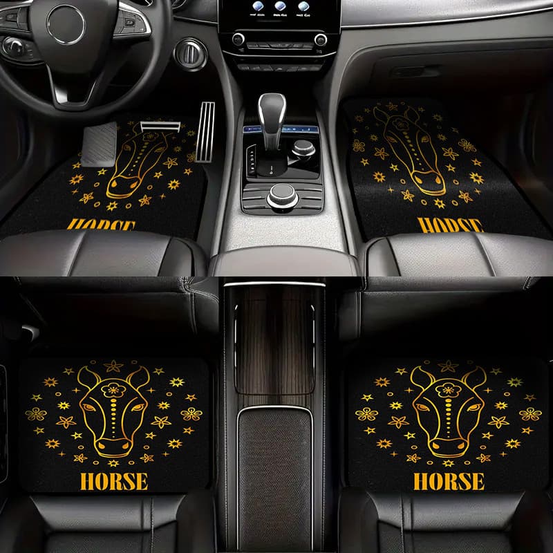 Conjunto De Tapetes De Carro De Luxo , Adequado Para sedans , Caminhões E SUVs Todas As Estações , Inodoro , Fácil De Li