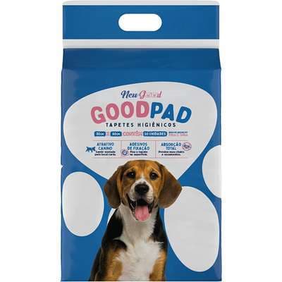 Tapete Higiênico Petlike Good Pad 80x60cm 30 Unidades | Tapete Absorvente para Cães Alta Absorção e Controle de Odor