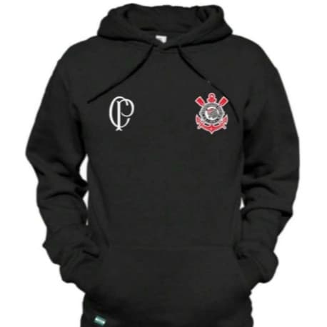 Moletom Feminino Masculino Capuz Timão Flanelado Lançamento