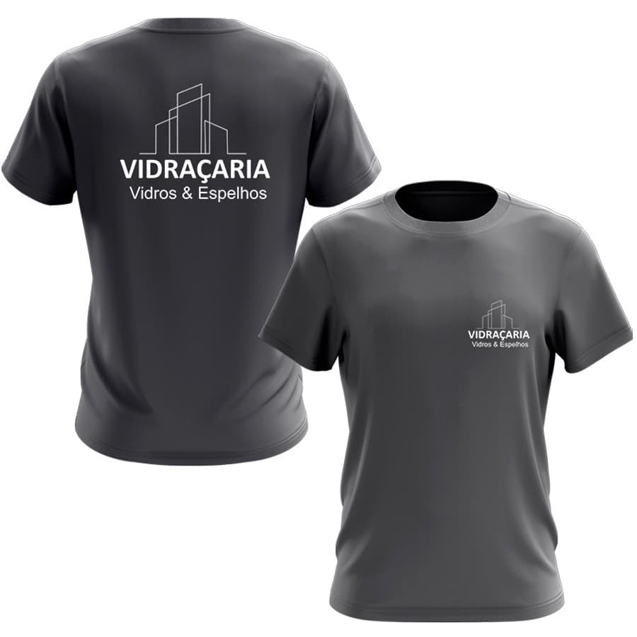 Camiseta Vidraceiro Vidraçaria Uniforme Profissional Serviço RDistribuidora