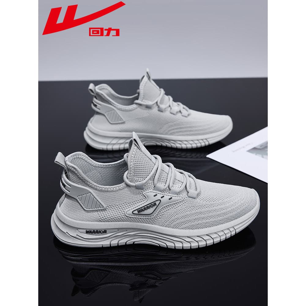Puxar para trás sapatos masculinos sapatos casuais 2026 primavera verão novo estilo malha respirável leve sola macia esp