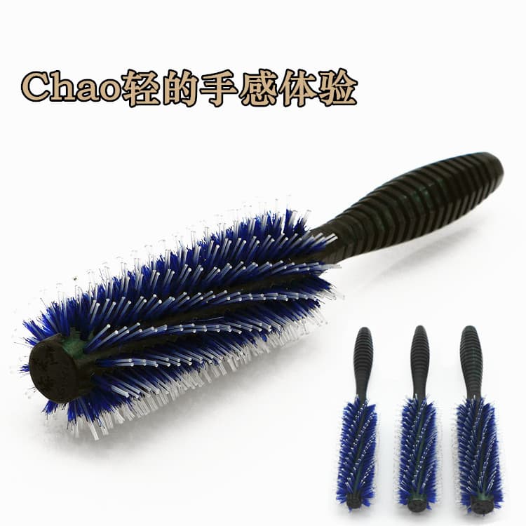 Genuíno Jusentang Pente de rolamento de cabelo resistente a altas temperaturas Pente de ondulação de cerdas Pente de sec