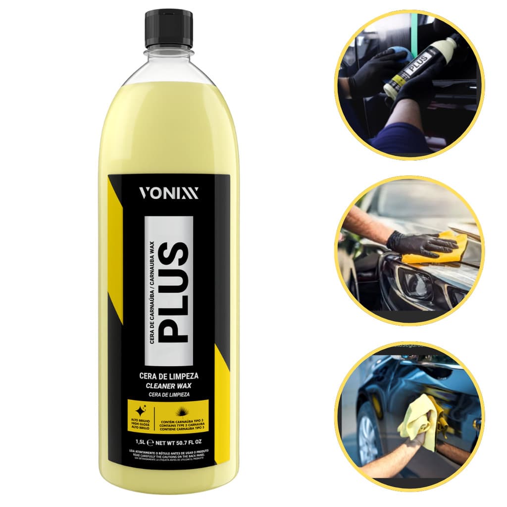 Cera Automotiva Carnaúba Plus Vonixx 1.5L